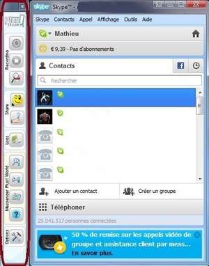 Messenger Plus! for Skype Screenshot