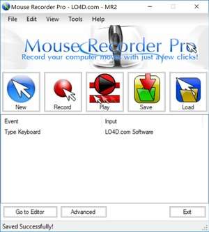 Mouse Recorder Pro 2 Screenshot