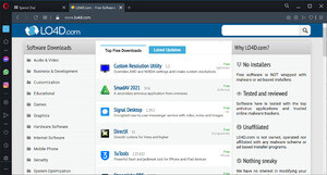 Opera Web Browser Screenshot