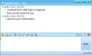 Outlook LAN Messenger Screenshot