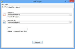 PDF Shaper Professional / Ultimate 13.6 free downloads