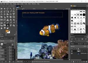 Portable GIMP Screenshot