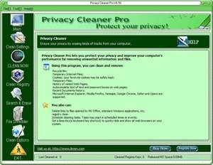 Privacy Cleaner Pro Screenshot