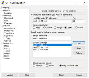 download putty for win 10