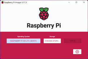 Raspberry Pi Imager Screenshot