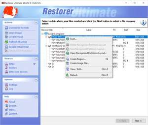 Restorer Ultimate Screenshot