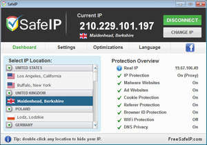 SafeIP Screenshot