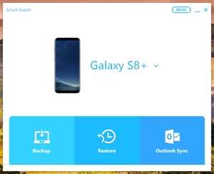 Samsung Smart Switch Screenshot