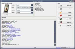 Samsung Tool Screenshot