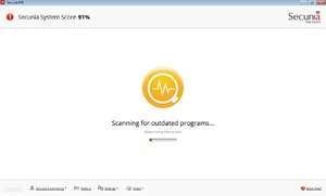 Secunia Personal Software Inspector Screenshot