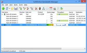 SoftPerfect Bandwidth Manager Screenshot
