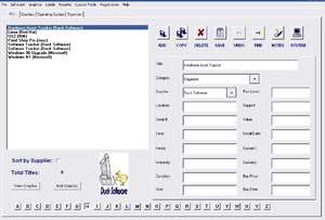 Software Tracker Screenshot