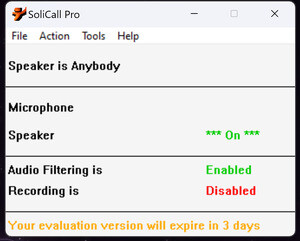 SoliCall Screenshot