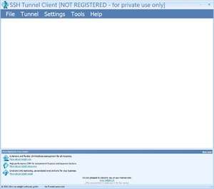 SSH Tunnel Client Screenshot