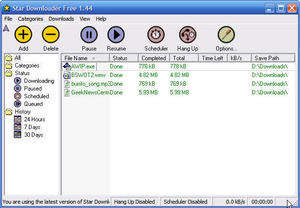 Star Downloader Screenshot