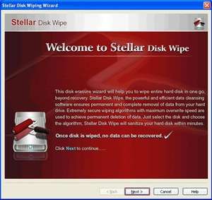 Stellar Wipe-Personal Edition Screenshot