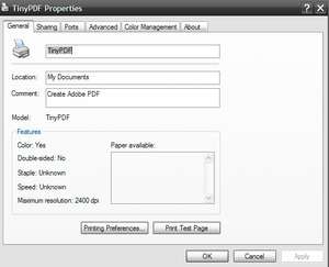 TinyPDF Screenshot