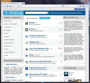 Tor Browser Bundle Screenshot