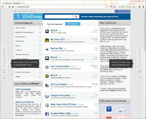 Torch Browser Screenshot