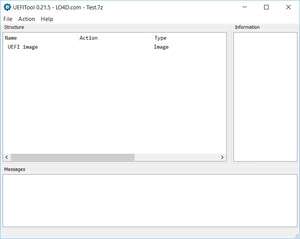 UEFI BIOS Updater Screenshot