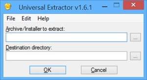 Universal Extractor Screenshot