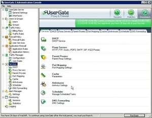 UserGate Proxy Server Screenshot