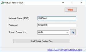 Virtual Router Plus Screenshot