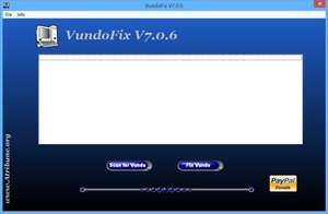 VundoFix Screenshot
