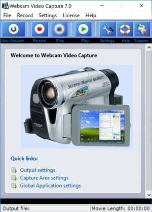 Webcam Video Capture Screenshot