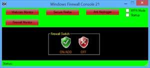 Windows Firewall Console Screenshot