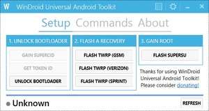 WinDroid Universal Android Toolkit Screenshot