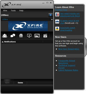 Xfire Client Screenshot