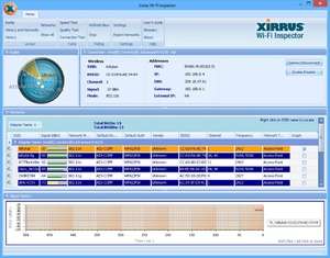 Xirrus Wi-Fi Inspector Screenshot