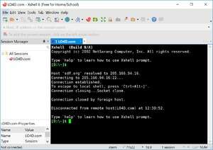 Xshell Free Screenshot
