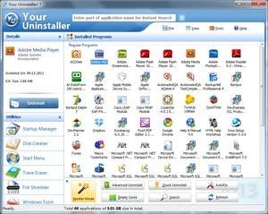 Your Uninstaller! 2003 Screenshot