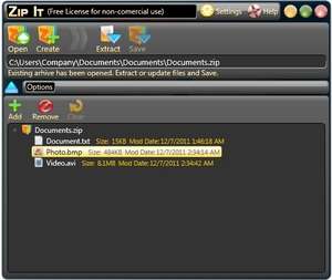 Zip It Screenshot