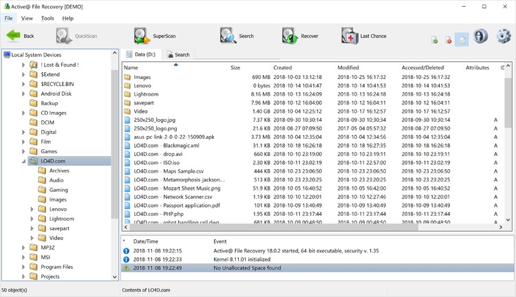 Active File Recovery Professional 10.0.5
