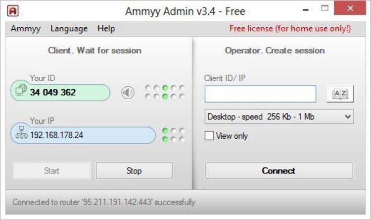 Ammyy Admin 3.5   -  2