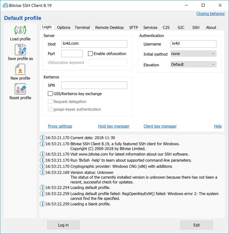 Free Ssh Client For Vista