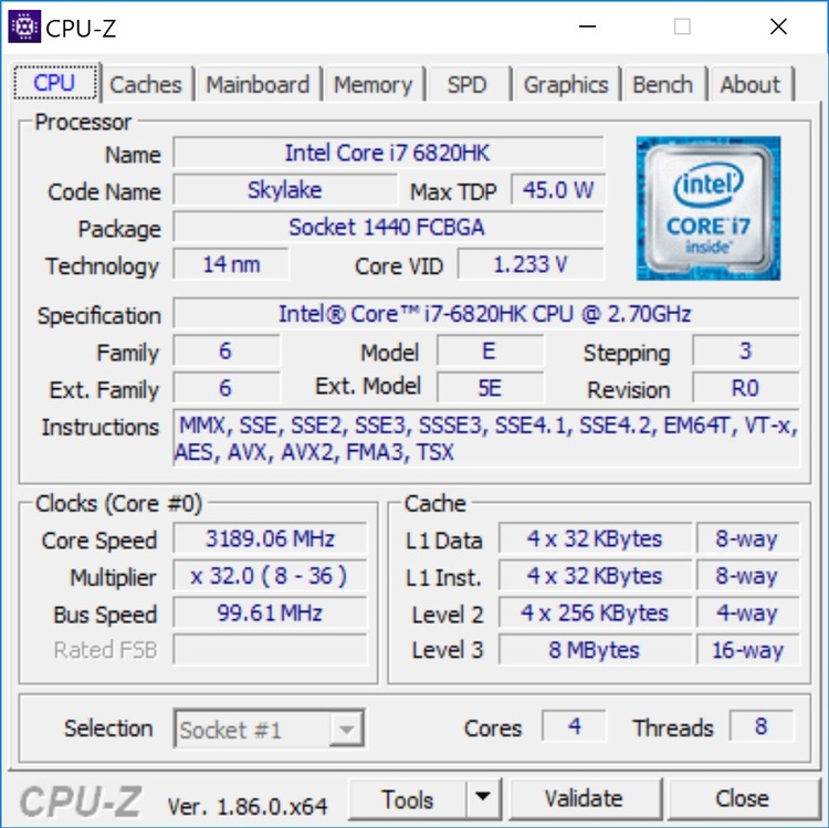 free download CPU-Z 2.06.1