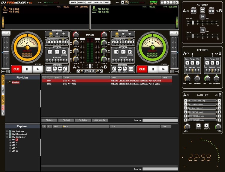 dj mixer software free download full version for pc