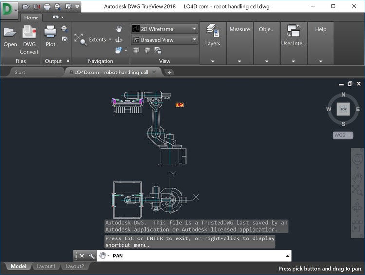 autodesk dwg trueview 2018