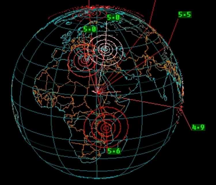 earthquake 3d live seismic