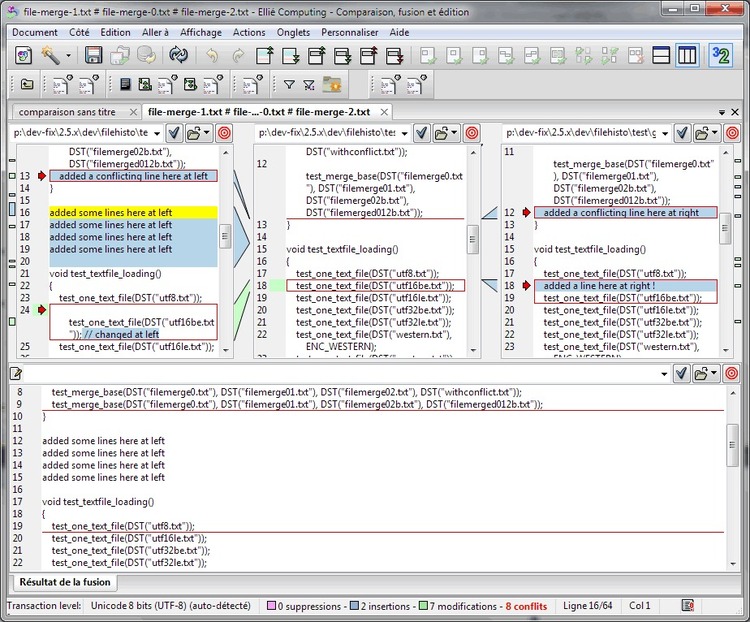 ECMerge Pro 2.5 Screenshot