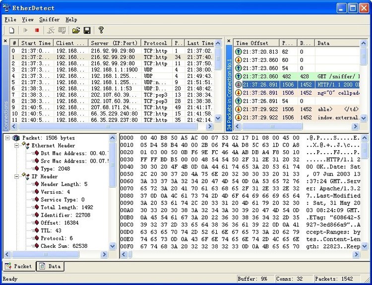 wireshark mac packets on home