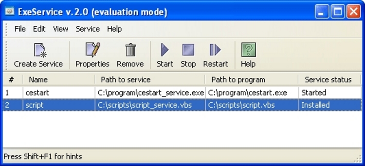 Application as a Service "srvany.exe" in.