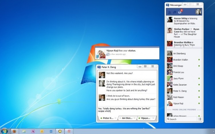download facebook messenger photos on windows 10 laptop