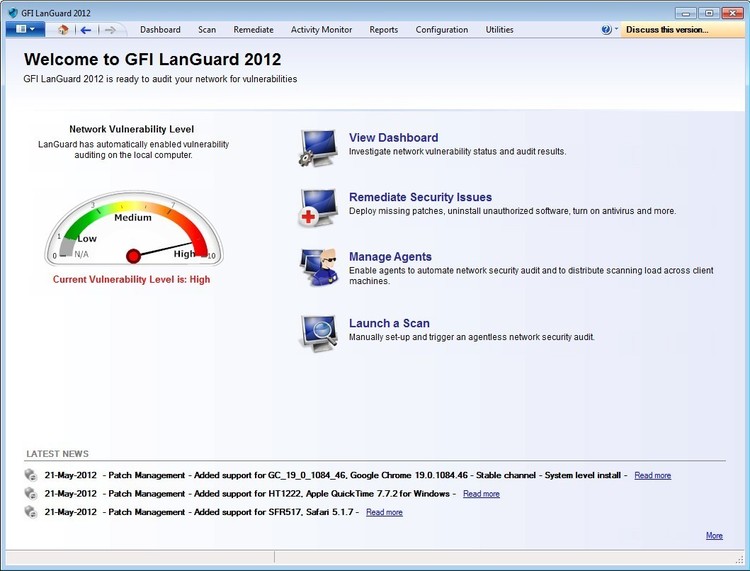 gfi languard network security scanner