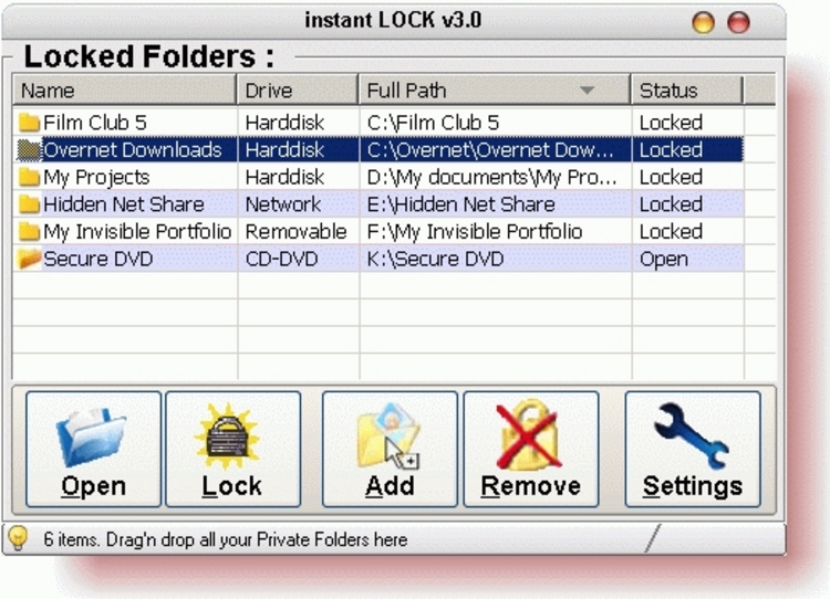 Lock Folders On Vista