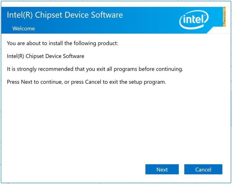 intel chipset identification utility